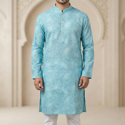 Picture of Men's Cotton luxury Punjabi