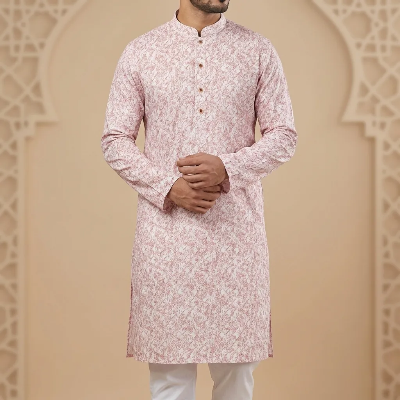 Picture of Men's Cotton luxury Punjabi
