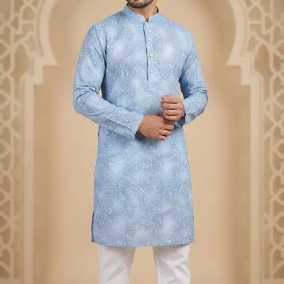 Picture of Men's Cotton luxury Punjabi