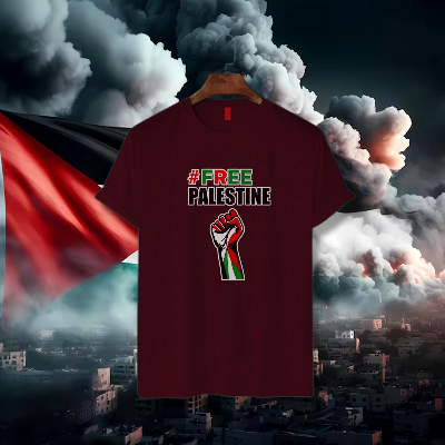 Picture of Free Palestine Cotton T-shirt