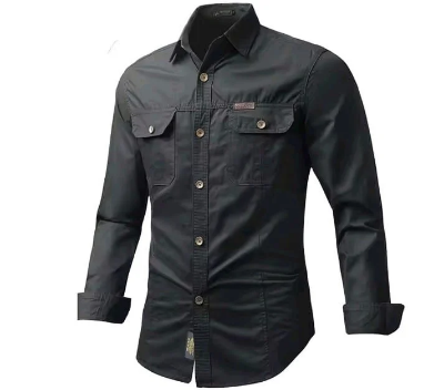 Picture of Full sleeves double pocket panel Shirt