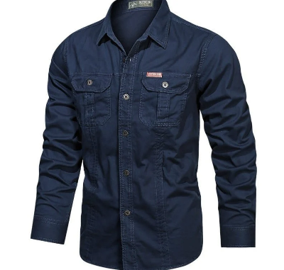Picture of Full sleeves double pocket panel Shirt