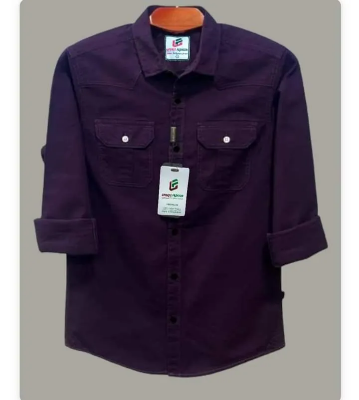 Picture of Fashionable casual shirt for men(purple)