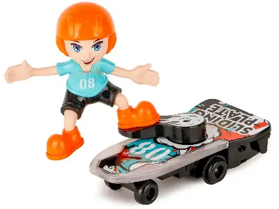 Picture of Sliding Plate -Electronic Stunt Skateboard Boy with Music & Light Effect (Multicolor)