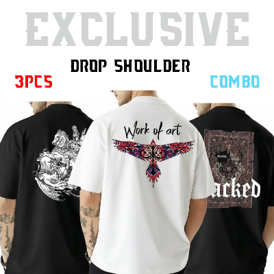 Picture of EXCLUSIVE 3-Piece Drop Shoulder Combo Pack!