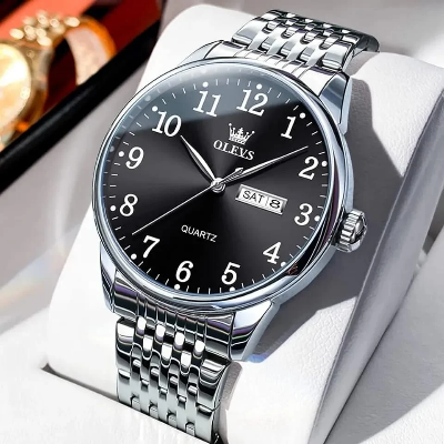 Picture of Olevs 5535S Stainless Steel Analog Watch For Men