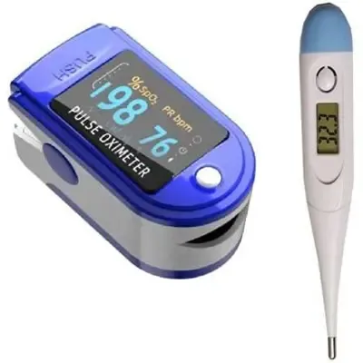Picture of LK87 Fingertip Pulse Oximeter And thermometer Combo Offer