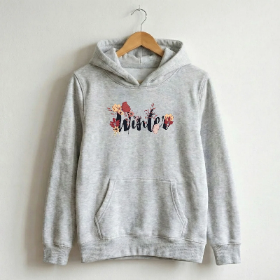 Picture of Premium Comfortable Printed Ladies Winter Hoodie