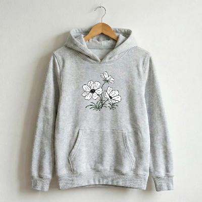 Picture of Premium Comfortable Printed Ladies Winter Hoodie