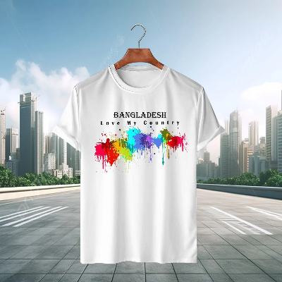 Picture of Half Sleeve Mesh T-shirt For Men