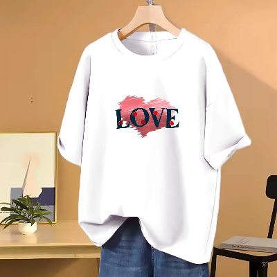 Picture of Lovely Drop shoulder T-shirt for Women