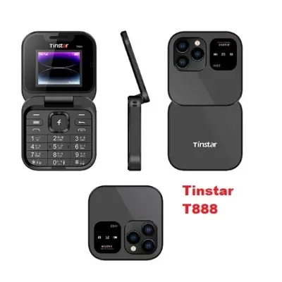 Picture of Tinstar T888 Dual Sim Standby Box Shape Folding Feature phone