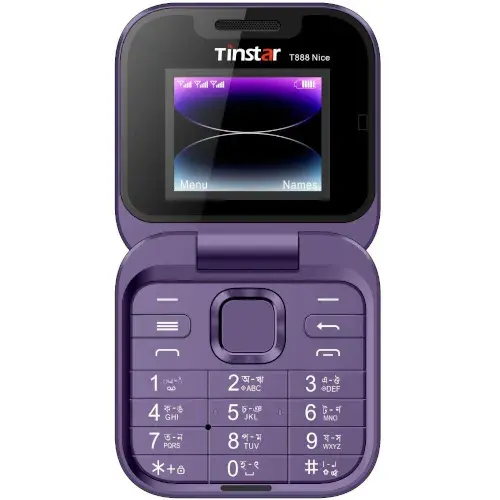 Picture of Tinstar T888 Dual Sim Standby Box Shape Folding Feature phone