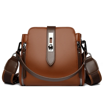 Picture of High-quality Messenger Bags For Women Luxury Crossbody Shoulder Bags Female(Brown)