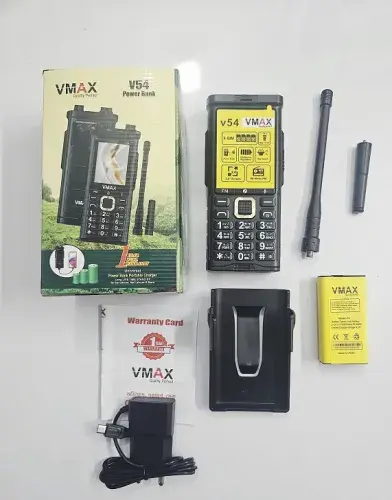 Picture of Vmax V54 Power Bank Mobile Dual Antenna (6200mAh, 4 SIM Supported)