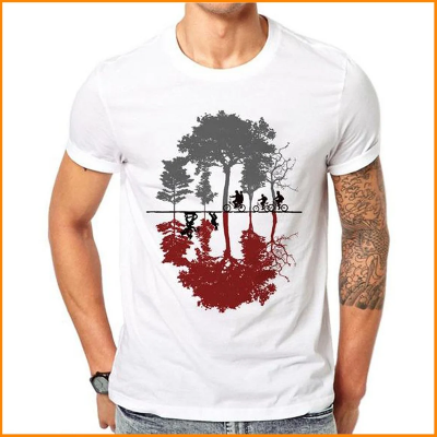 Picture of Stylish Half Sleeve Jersey Fabrics T-Shirt For Men
