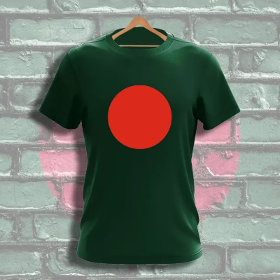 Picture of Bangladesh National Flag T-Shirt For Mens