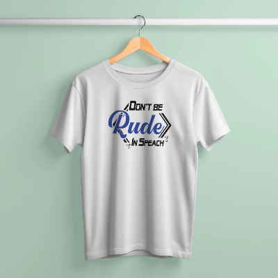 Picture of Jersey Fabrics Don't be Rude T-shirt