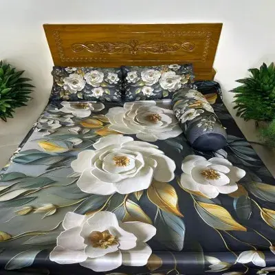 Picture of Water Proof China Premium 3D Design Bed Sheet