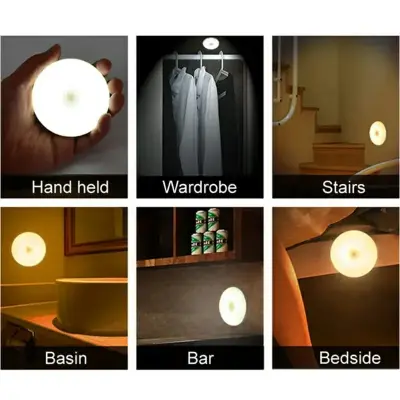 Picture of Wireless Motion Sensor Led Wall Night Light With Usb Charging Stick Lamp