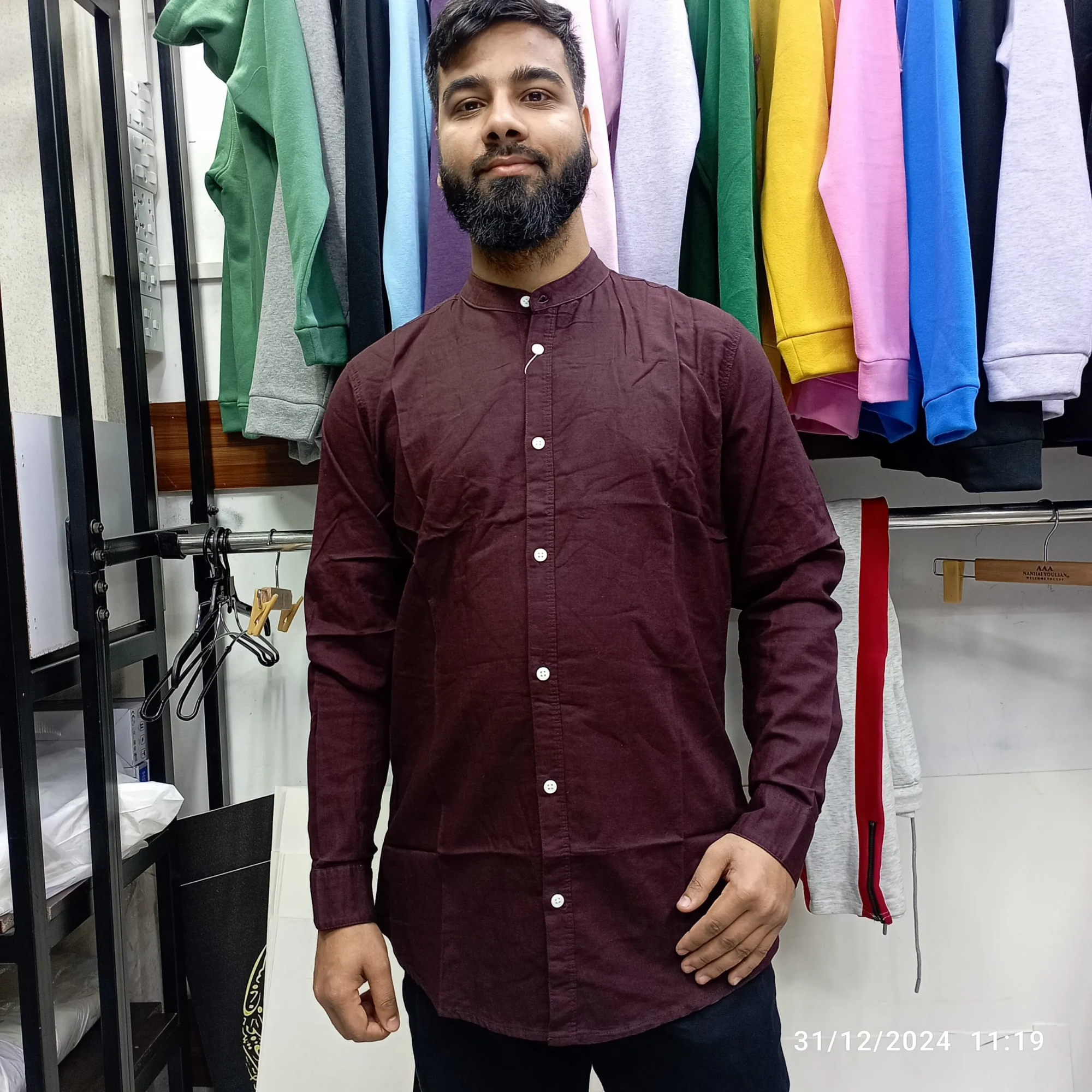 Picture of Men's Stylish Drop Shoulder (Black)