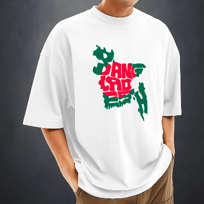 Picture of Men's Stylish Drop Shoulder (white)