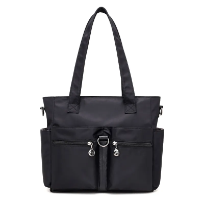 Picture of Women Casual Large Capacity Waterproof Oxford Cloth Bag (Black)