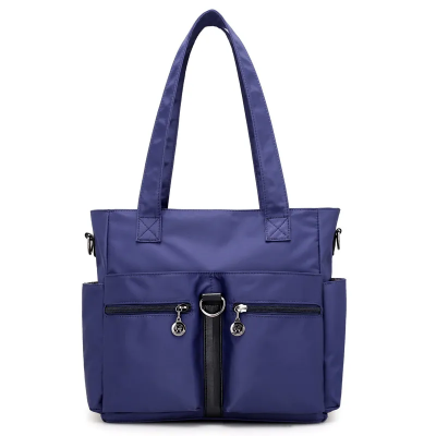 Picture of Women Casual Large Capacity Waterproof Oxford Cloth Bag (Dark Blue)