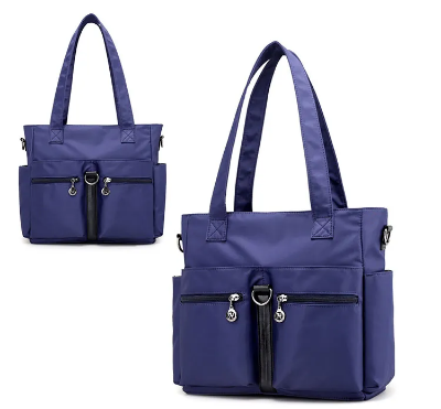 Picture of Women Casual Large Capacity Waterproof Oxford Cloth Bag (Dark Blue)
