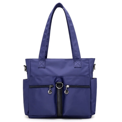 Picture of Women Casual Large Capacity Waterproof Oxford Cloth Bag (Dark Blue)