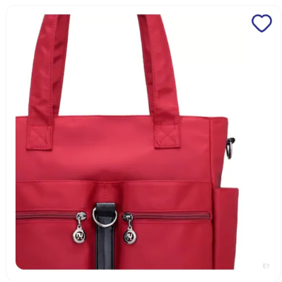 Picture of Women Casual Large Capacity Waterproof Oxford Cloth Bag (maroon)