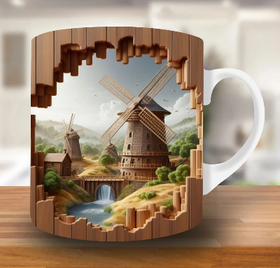 Picture of Attractive 3D Design Mug