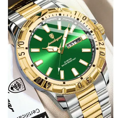 Picture of 𝐏𝐎𝐄𝐃𝐀𝐆𝐀𝐑 𝟗𝟓𝟗 𝐄𝐱𝐜𝐥𝐮𝐬𝐢𝐯𝐞 𝐌𝐞𝐧'𝐬 𝐖𝐫𝐢𝐬𝐭 𝐖𝐚𝐭𝐜𝐡 𝐖𝐚𝐭𝐞𝐫 𝐑𝐞𝐬𝐢𝐬𝐭𝐚𝐧𝐭 𝐅𝐮𝐥𝐥 𝐂𝐚𝐥𝐞𝐧𝐝𝐚𝐫 𝐒𝐭𝐚𝐢𝐧𝐥𝐞𝐬𝐬 𝐒𝐭𝐞𝐞𝐥 𝐁𝐫𝐚𝐜𝐞𝐥𝐞𝐭 𝐅𝐚𝐬𝐡𝐢𝐨𝐧𝐚𝐛𝐥𝐞 𝐐𝐮𝐚𝐫𝐭𝐳 𝐖𝐚𝐭𝐜𝐡