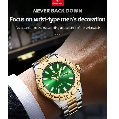 Picture of 𝐏𝐎𝐄𝐃𝐀𝐆𝐀𝐑 𝟗𝟓𝟗 𝐄𝐱𝐜𝐥𝐮𝐬𝐢𝐯𝐞 𝐌𝐞𝐧'𝐬 𝐖𝐫𝐢𝐬𝐭 𝐖𝐚𝐭𝐜𝐡 𝐖𝐚𝐭𝐞𝐫 𝐑𝐞𝐬𝐢𝐬𝐭𝐚𝐧𝐭 𝐅𝐮𝐥𝐥 𝐂𝐚𝐥𝐞𝐧𝐝𝐚𝐫 𝐒𝐭𝐚𝐢𝐧𝐥𝐞𝐬𝐬 𝐒𝐭𝐞𝐞𝐥 𝐁𝐫𝐚𝐜𝐞𝐥𝐞𝐭 𝐅𝐚𝐬𝐡𝐢𝐨𝐧𝐚𝐛𝐥𝐞 𝐐𝐮𝐚𝐫𝐭𝐳 𝐖𝐚𝐭𝐜𝐡