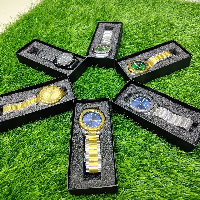 Picture of 𝐏𝐎𝐄𝐃𝐀𝐆𝐀𝐑 𝟗𝟓𝟗 𝐄𝐱𝐜𝐥𝐮𝐬𝐢𝐯𝐞 𝐌𝐞𝐧'𝐬 𝐖𝐫𝐢𝐬𝐭 𝐖𝐚𝐭𝐜𝐡 𝐖𝐚𝐭𝐞𝐫 𝐑𝐞𝐬𝐢𝐬𝐭𝐚𝐧𝐭 𝐅𝐮𝐥𝐥 𝐂𝐚𝐥𝐞𝐧𝐝𝐚𝐫 𝐒𝐭𝐚𝐢𝐧𝐥𝐞𝐬𝐬 𝐒𝐭𝐞𝐞𝐥 𝐁𝐫𝐚𝐜𝐞𝐥𝐞𝐭 𝐅𝐚𝐬𝐡𝐢𝐨𝐧𝐚𝐛𝐥𝐞 𝐐𝐮𝐚𝐫𝐭𝐳 𝐖𝐚𝐭𝐜𝐡