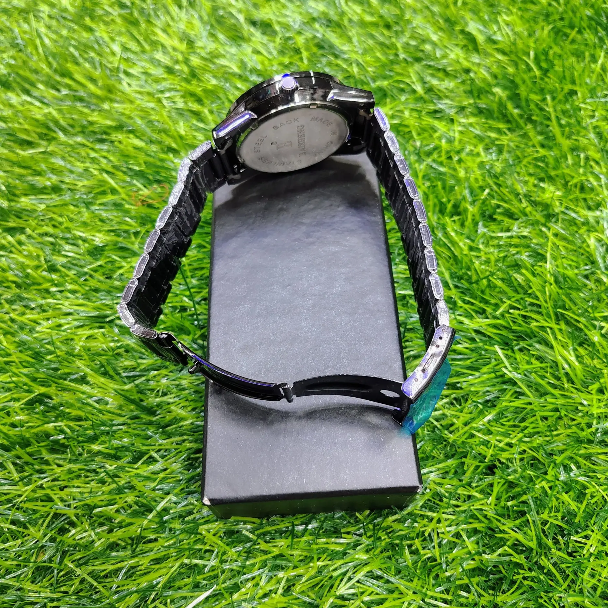 Picture of 𝐏𝐎𝐄𝐃𝐀𝐆𝐀𝐑 𝟗𝟓𝟗 𝐄𝐱𝐜𝐥𝐮𝐬𝐢𝐯𝐞 𝐌𝐞𝐧'𝐬 𝐖𝐫𝐢𝐬𝐭 𝐖𝐚𝐭𝐜𝐡 𝐖𝐚𝐭𝐞𝐫 𝐑𝐞𝐬𝐢𝐬𝐭𝐚𝐧𝐭 𝐅𝐮𝐥𝐥 𝐂𝐚𝐥𝐞𝐧𝐝𝐚𝐫 𝐒𝐭𝐚𝐢𝐧𝐥𝐞𝐬𝐬 𝐒𝐭𝐞𝐞𝐥 𝐁𝐫𝐚𝐜𝐞𝐥𝐞𝐭 𝐅𝐚𝐬𝐡𝐢𝐨𝐧𝐚𝐛𝐥𝐞 𝐐𝐮𝐚𝐫𝐭𝐳 𝐖𝐚𝐭𝐜𝐡