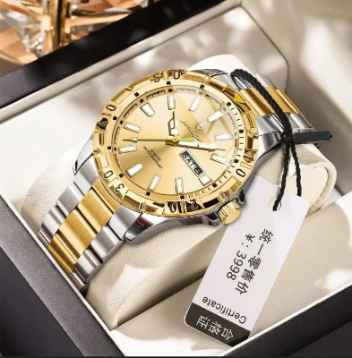 Picture of 𝐏𝐎𝐄𝐃𝐀𝐆𝐀𝐑 𝟗𝟓𝟗 𝐄𝐱𝐜𝐥𝐮𝐬𝐢𝐯𝐞 𝐌𝐞𝐧'𝐬 𝐖𝐫𝐢𝐬𝐭 𝐖𝐚𝐭𝐜𝐡 𝐖𝐚𝐭𝐞𝐫 𝐑𝐞𝐬𝐢𝐬𝐭𝐚𝐧𝐭 𝐅𝐮𝐥𝐥 𝐂𝐚𝐥𝐞𝐧𝐝𝐚𝐫 𝐒𝐭𝐚𝐢𝐧𝐥𝐞𝐬𝐬 𝐒𝐭𝐞𝐞𝐥 𝐁𝐫𝐚𝐜𝐞𝐥𝐞𝐭 𝐅𝐚𝐬𝐡𝐢𝐨𝐧𝐚𝐛𝐥𝐞 𝐐𝐮𝐚𝐫𝐭𝐳 𝐖𝐚𝐭𝐜𝐡