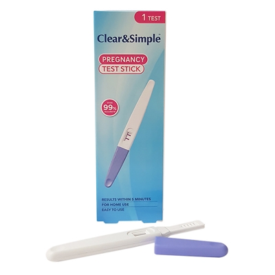 Picture of Clear and Simple Pregnancy Test Kit 2 pcs of pack