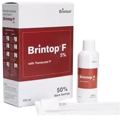 Picture of Brinton Minoxidil & Finasteride Topical Solution Brintop F 5 % - 100 ML