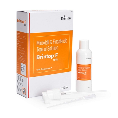 Picture of Brinton Minoxidil & Finasteride Topical Solution Brintop F 10 % - 100 ML