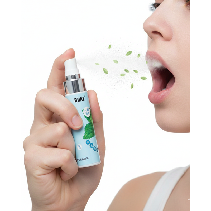 Picture of BOAE Mouth Spray Fruity Oral Spray Remove Bad Breath 20 ml -Mint