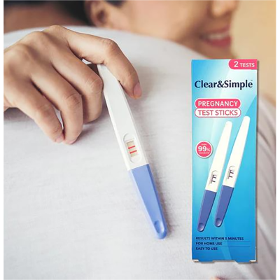 Picture of Clear and Simple Pregnancy Test Kit 2 pcs of pack