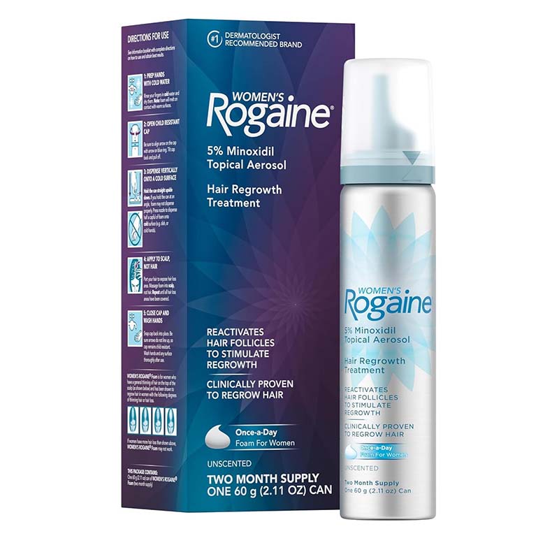 Picture of Rogaine Women Minoxidil Hair Regrowth Solution 2 % 60*3 ML