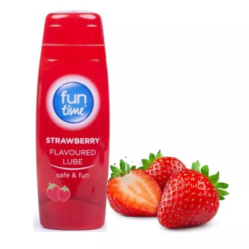 Picture of Fun Time Strawberry Flavoured Lubricant - 75 ML