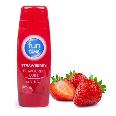 Picture of Fun Time Strawberry Flavoured Lubricant - 75 ML