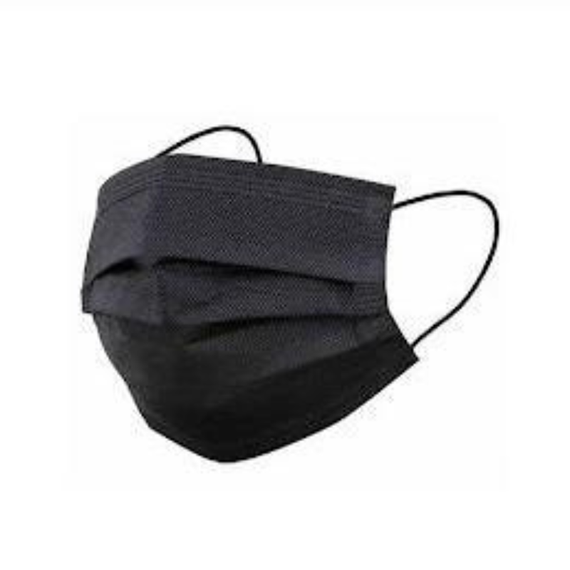 Picture of Friendship Meltblown 3ply Face Mask (BLACK) 50 pcs box - Black