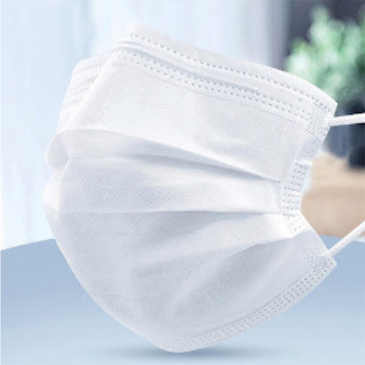 Picture of Friendship Meltblown 3ply Face Mask (WHITE) 50 pcs box - White