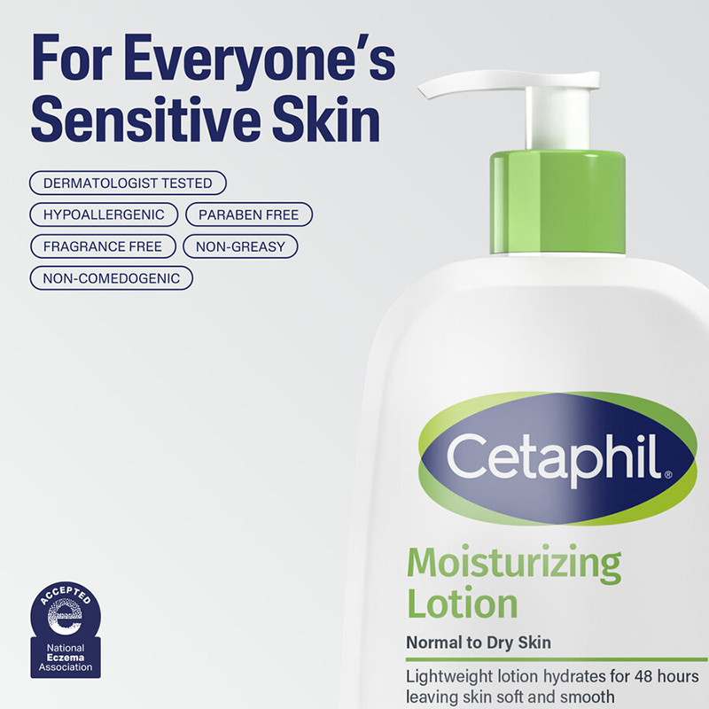 Picture of Cetaphil Moisturizing Lotion Dry to Normal Sensitive Skin 591ml