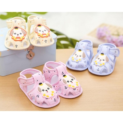 Picture of New Born Baby Boy Summer Baptism Shoes [0-10 Months]-Multicolor - Baby Shoes Boy - Multicolor