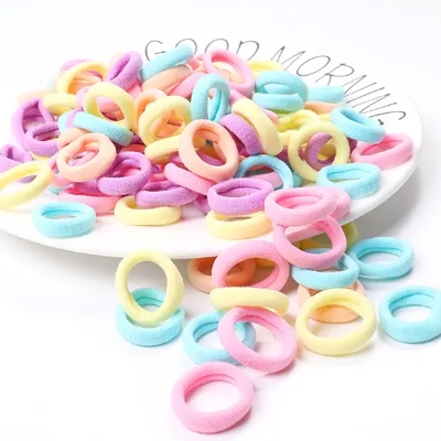 Picture of 50 Pcs Hair Accessories Set - Hair Clips Rubber Band for Girls - Multicolor
